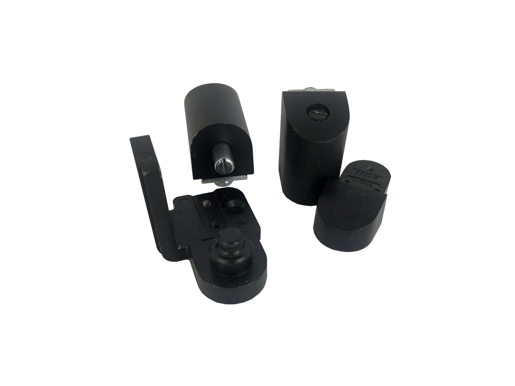 YKK Aluminum Pivot Set Top and Bottom